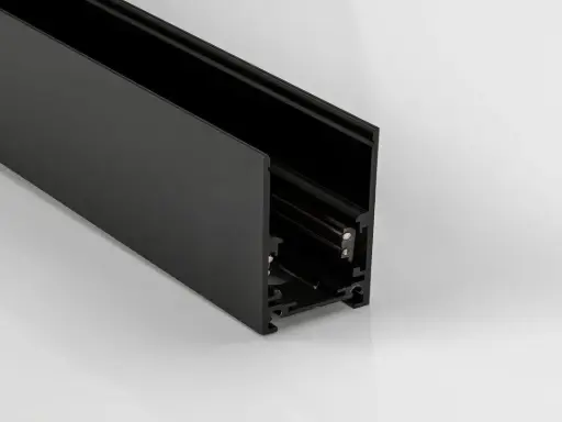 [00-00019270] SWG SY-LINK Deep Surface-Mounted Track Rail,  2500 × 27 × 55.6 mm, IP20, Black