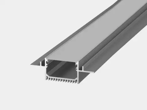 [00-00010362] Встраиваемый алюминиевый профиль SWG Design LED без видимой рамки LG49-R, 2500 × 93 × 32 мм, анодированный