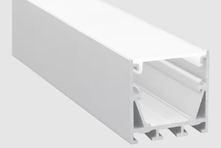 [GDS LED PROFILE 35X35X3METER] GDS-LED PROFILE 35X35X3METER WITH DIFFUSER SILVER MATT FINISH