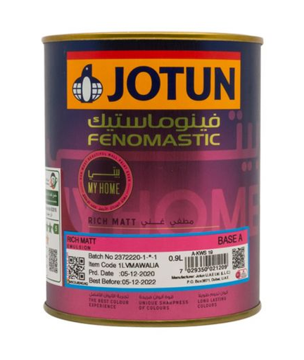 [fenomastic rich matt a base] jotun fenomastic my home rich matt a base 0.9ltr