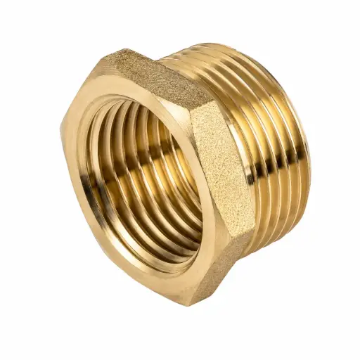 [BRBush-11/2"X1"] Латунный редукционный футорок 40 × 25 мм