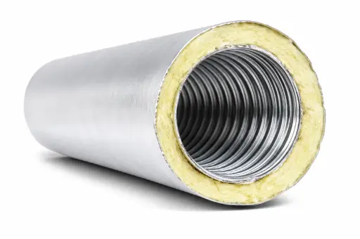 [Crayflex Seming Rigid] Crayflex Seming Rigid Insulated Flexible Duct 3.3 m × 25 mm Thick (6")