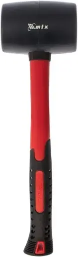 [111939] MTX Rubber Mallet with Fiberglass Handle, 680 g / Киянка резиновая MTX с фиберглассовой рукояткой, 680 г