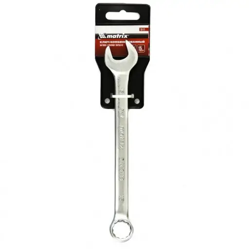 [151119] MTX Combination Spanner, 15 mm, CrV / Комбинированный ключ MTX, 15 мм, CrV