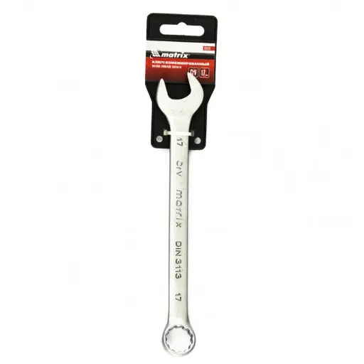 [151139] MTX Combination Spanner, 17 mm, CrV / Комбинированный ключ MTX, 17 мм, CrV