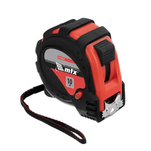 [310009] MTX Measuring Tape with Enlarged Magnetic End Hook, 10 m × 32 mm / Рулетка MTX с увеличенным магнитным зацепом, 10 м × 32 мм
