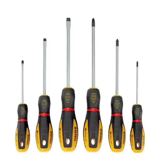 [7713379] Screwdriver set, 6 pcs, CrV // Denzel 7713379