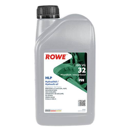 [30005-0010-99] ROWE HIGHTEC HLP 32 Hydraulic Oil ISO VG 32 1 L