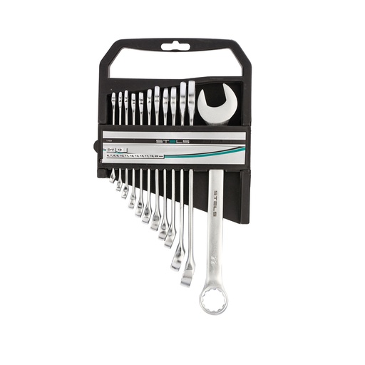 [15429] Stels Combination Spanner Kit, 6–22 mm, 12 pcs / Набор комбинированных ключей Stels, 6–22 мм, 12 предметов