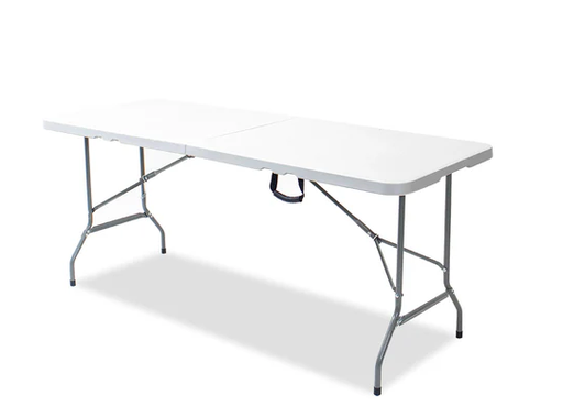 [FOLDABLE TABLE] WHITE PVC FOLDABLE TABLE