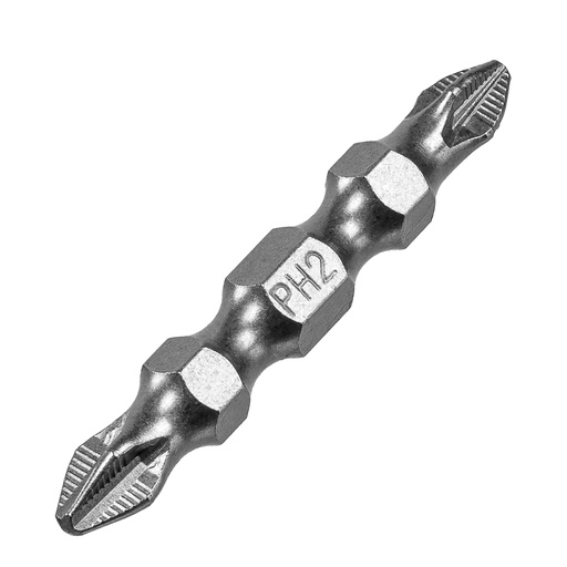 [11675] Double-sided bit set, PH2-PZ2x45 mm, S2 steel, 10 pcs,// Denzel 11675