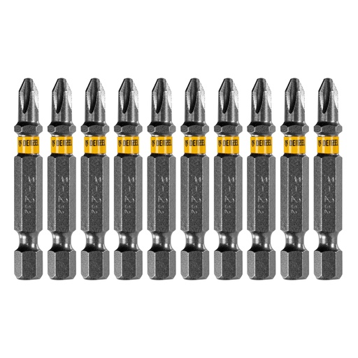 [11681] Denzel Bit Set PH2 × 25 mm, 20 pcs (Plastic Box) / Набор бит Дензел PH2 × 25 мм, 20 шт. (пластиковый бокс)