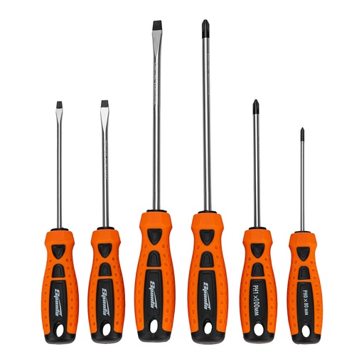 [11782] Screwdriver set "Point" on the shelf, 6 pcs,, PH + SL, HCS, 2c handle// Sparta
