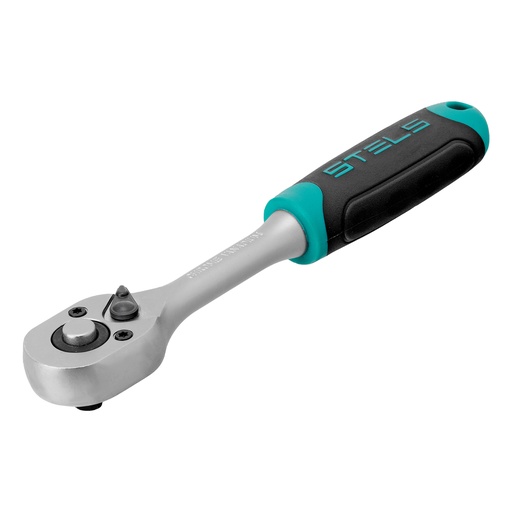 [14025] Ratchet wrench 1/4 72 teeth CrV// Stels 14025