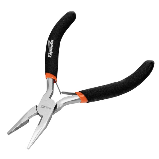 [17820] 130mm Long nose pliers nickel-plated, straight, autounlock// Sparta 17820