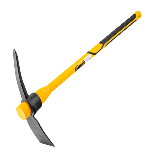 [21838] Pick mattock, 2250g, wide, 900mm TPR Fiberglass handle// Denzel 21838