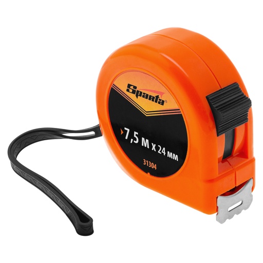 [31304] Measuring tape Classic, 7,5 m * 24 mm, plastic body// Sparta