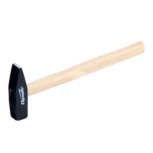 [102085] Machinist's hammer with wooden handle, 400 g, square peen// Sparta