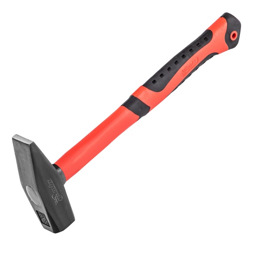 [103509] Machinist's hammer 800 g fiberglass handle with rubber shaft// MTX
