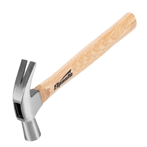 [104215] Claw hammer, 560g, 29 mm peen with wooden handle// Sparta 104215