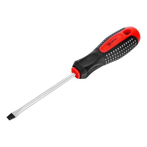[114199] Fusion screwdriver, SL5,0 х 100 mm, CrV, three-component handle "anti slip"/