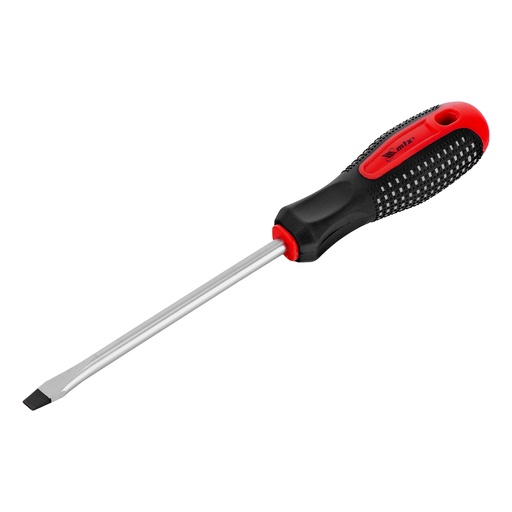 [114259] Fusion screwdriver, SL8,0 х 150 mm, CrV, three-component handle "anti slip"// MTX