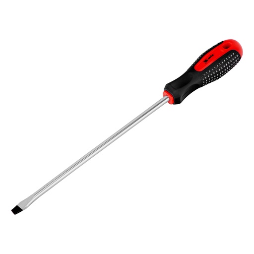 [114279] Fusion screwdriver, SL8,0 х 250 mm, CrV, three-component handle "anti slip"/