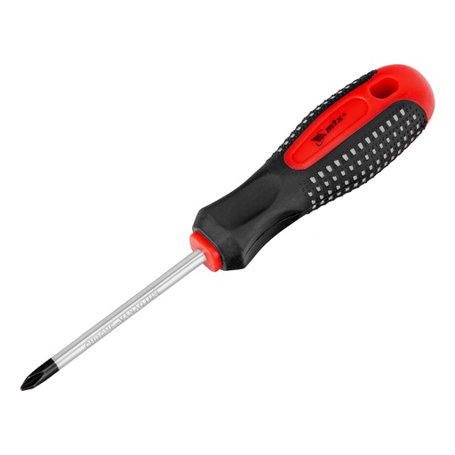 [114409] Fusion screwdriver, PH1 х 75 мм, CrV, three-component handle "anti slip"// MTX