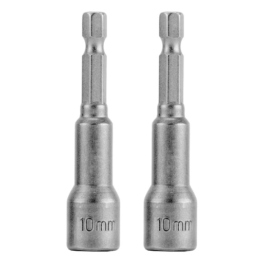 [115769] Bit with nut driver 10x65 mm, 2 pcs,// MTX 115769