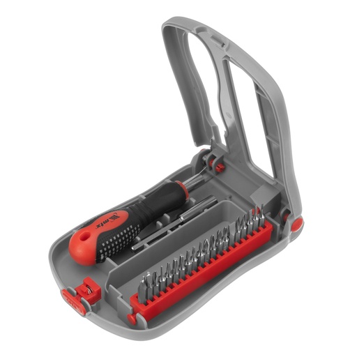 [115849] Fusion precision screwdriver with bits, 22 pcs, in plastic case// MTX 115849