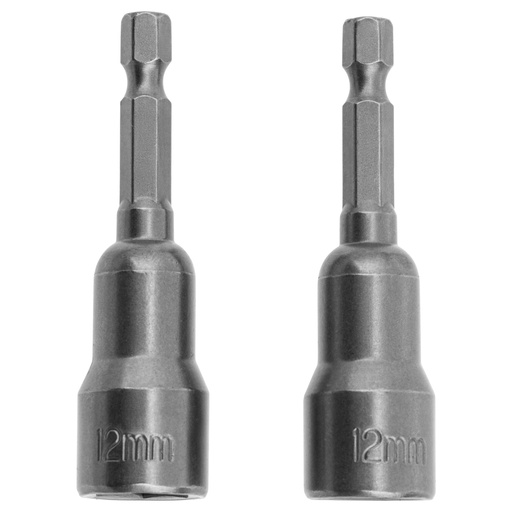 [117909] Bit with nut driver 12x65 mm, 2 pcs,// MTX 117909