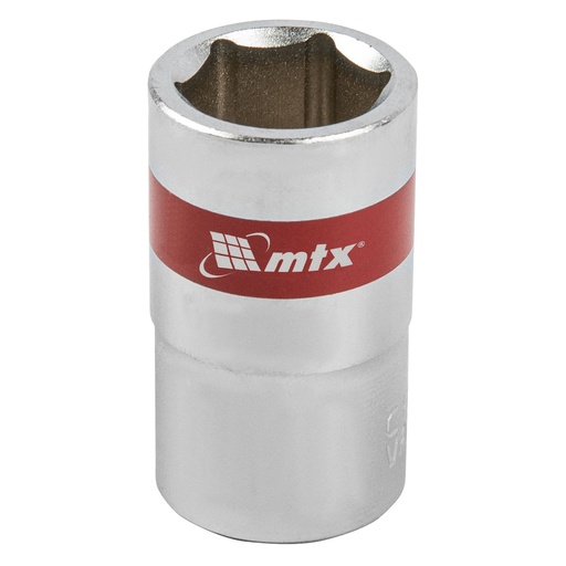 [131159] Hex drive socket 15mm , CrV, 1/2", chrome plated// MTX