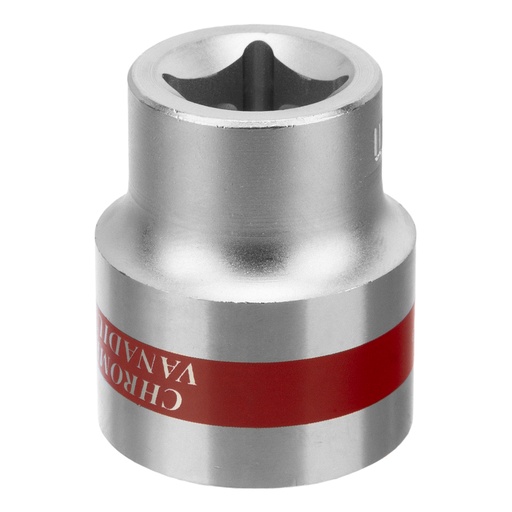 [131239] Hex drive socket 23mm , CrV, 1/2", chrome plated// MTX