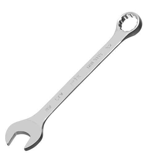 [151219] Combination spanner, 32 mm, CrV, satin chrome// MTX