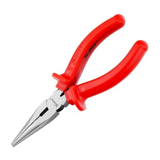 [171929] Long-nose pliers, 160 mm, plastic handles, Econom line// MTX