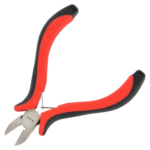 [178149] Side-cutting pliers, 130 mm, nickel-plated, autounlocking, two-component handles, MINI line// MTX