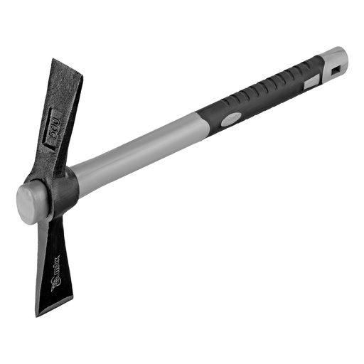 [218269] Pickaxe MINI, 500 g, 385 mm, biplanar, fibreglass rubber coated handle// MTX