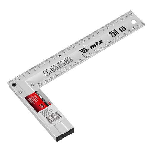 [324719] Moulded angle-square, aluminium 250mm// MTX 324719