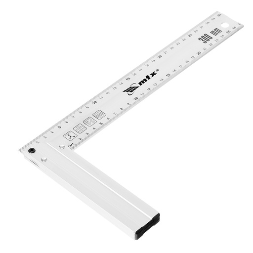 [324729] Moulded angle-square, aluminium 300mm// MTX 324729