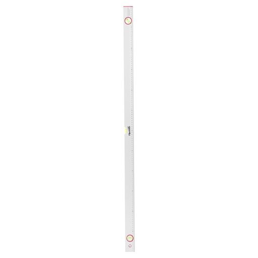 [331325] Aluminium spirit level, 3 vials, ruler 1200 mm// Sparta