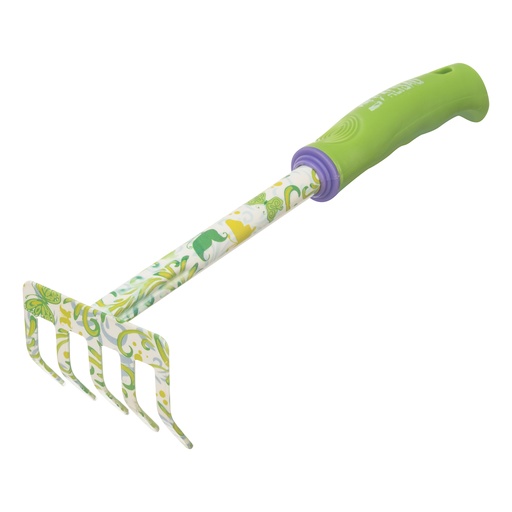 [620398] Straight rake, 5-teeth, plastic handle// PALISAD