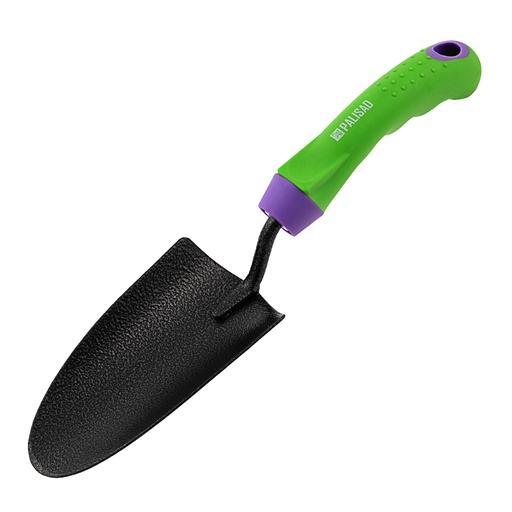 [626458] Wide trowel, protective coating, rubberized ergonomic handle// PALISAD