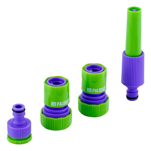 [651798] 4 pcs kit for connection of a hose 3/4 "// PALISAD
