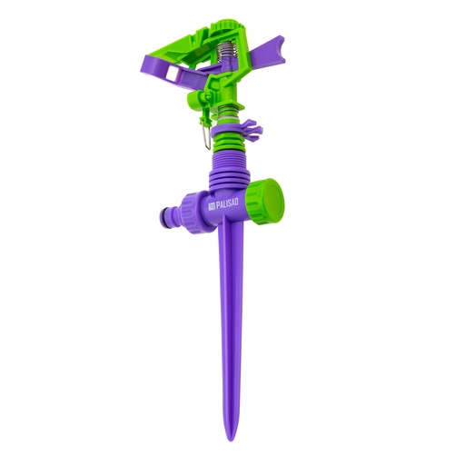 [654158] Garden impact sprinkler up to 12 m, plastic// PALISAD