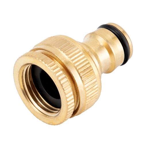 [658208] Brass hose adapter 1/2 "-3/4", internal thread, with reducer// PALISAD 658208
