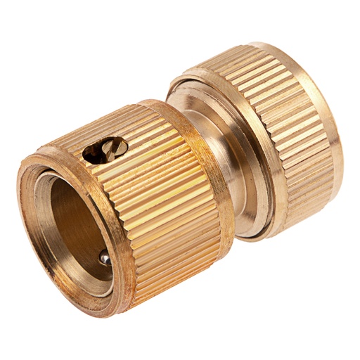 [662648] Brass hose quick connector 1/2"// PALISAD