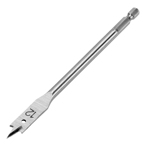 [704079] Flat drill bit 12 mm, hex shank// MTX