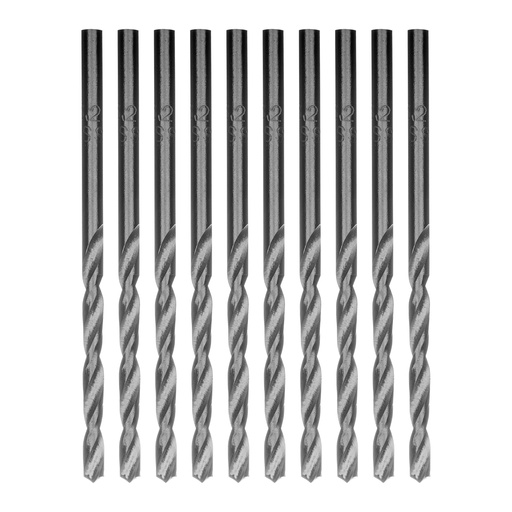 [715329] Polished twist drill bit, 3,2 mm, HSS, 10 pcs// MTX