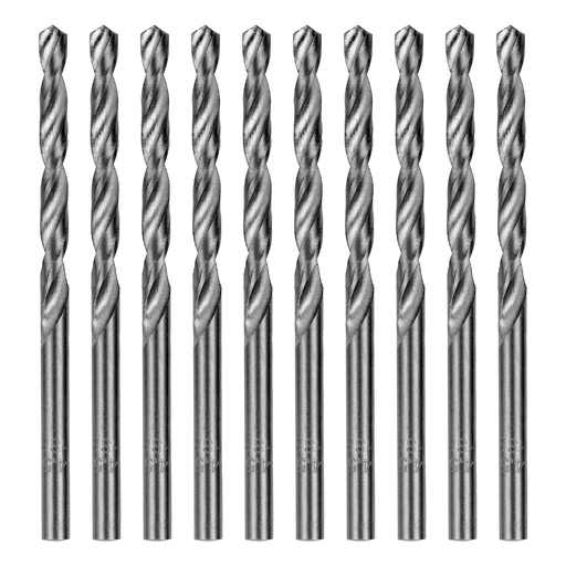 [715459] Polished twist drill bit, 4,5 mm, HSS, 10 pcs// MTX