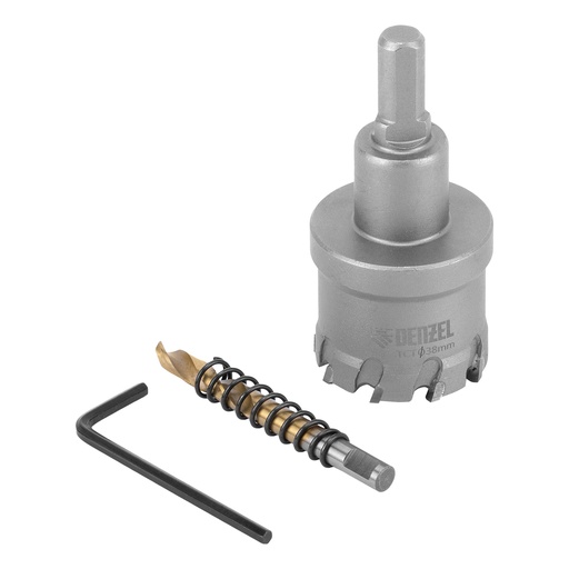 [724012] Carbide hole saw for metal, 38 mm //Denzel 724012